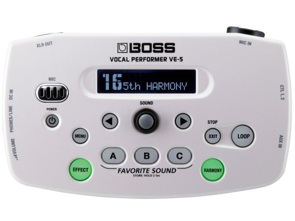 Boss multieffetto harmonizer VE-5 White