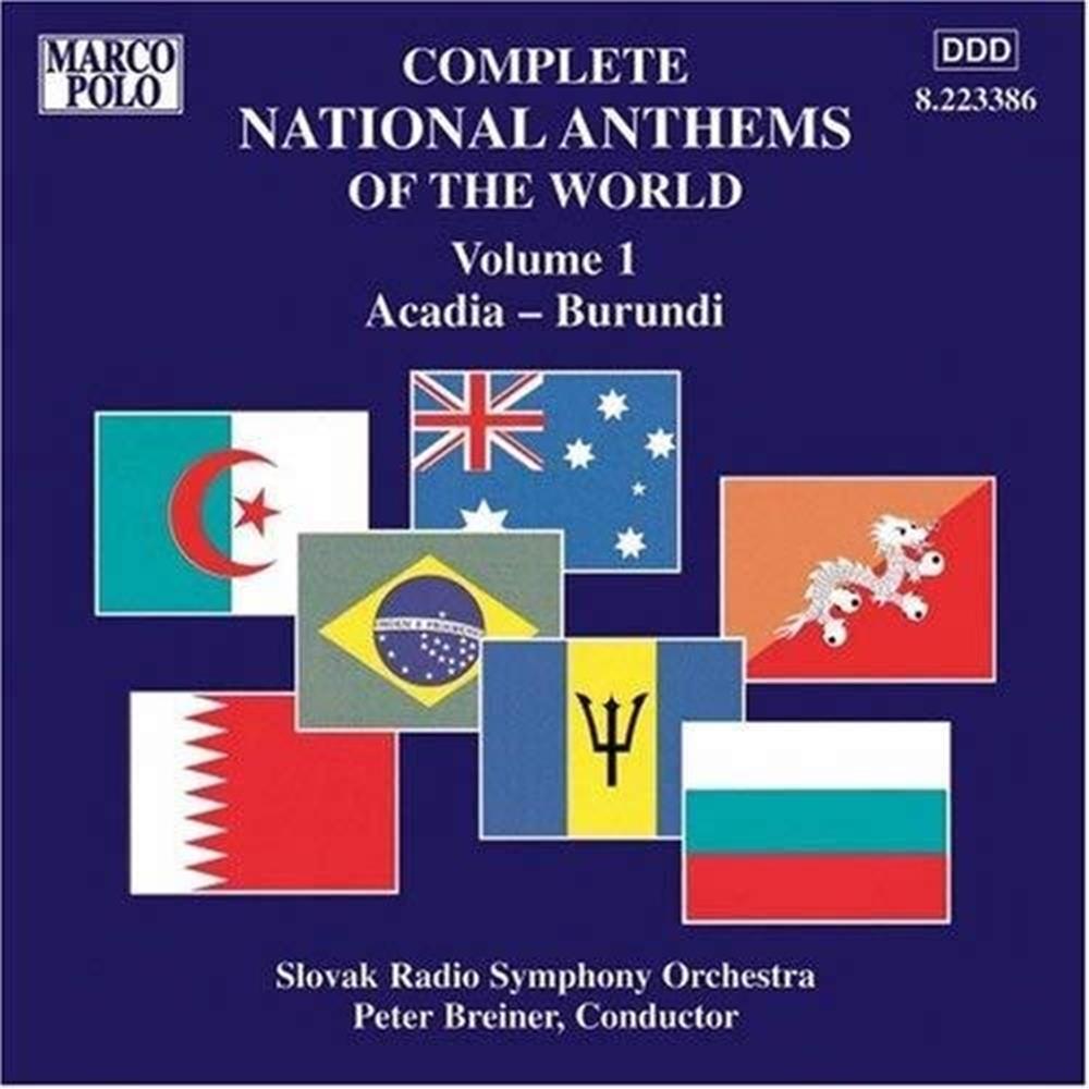 Burundi - Complete National Anthems Of The World: Vol. 1  Acadia (Audio Cd)