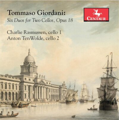 Tommaso Giordani Tommaso Giordani: Six Duos for Two Cellos, Opus 18 (CD) Album