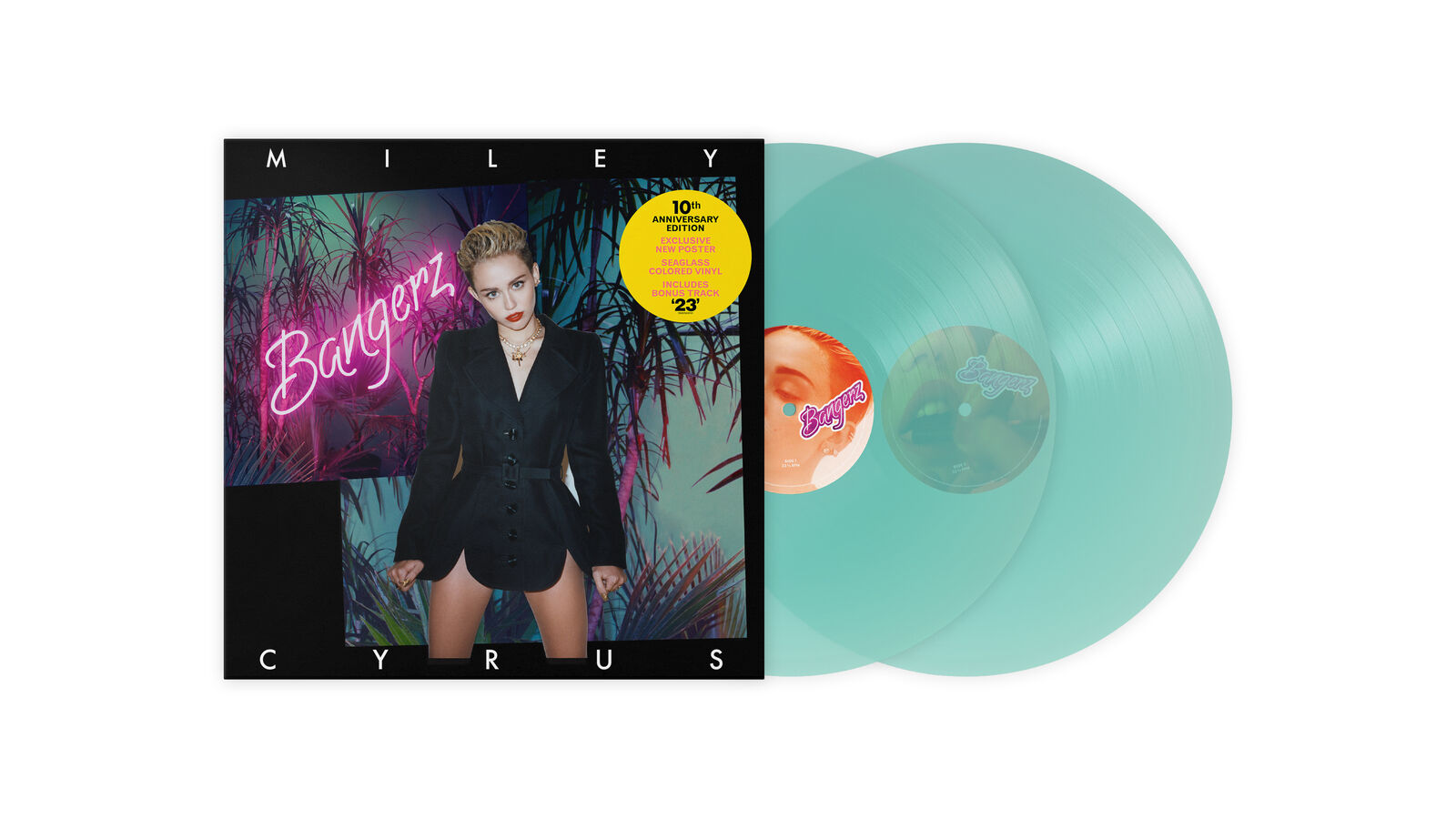 Miley Cyrus Bangerz (Vinyl LP) 10th Anniversary  12" Album Coloured Vinyl