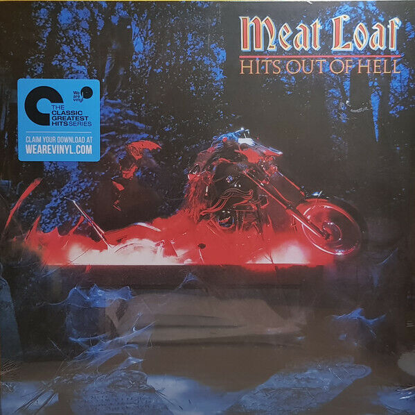 MEAT LOAF HITS OUT OF HELL VINILE LP + DOWNLOAD VOUCHER NUOVO