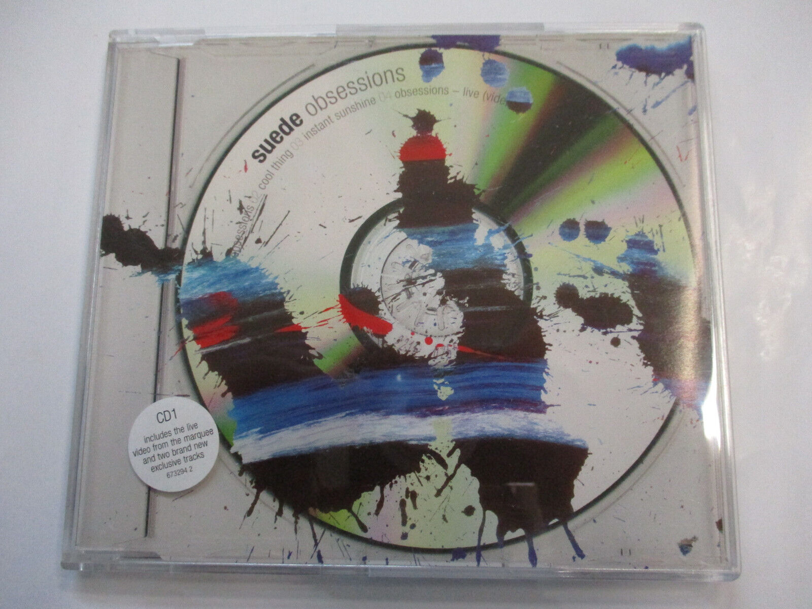 SUEDE - OBSESSIONS CD1 - CD SINGLE MINT CONDITION 2002