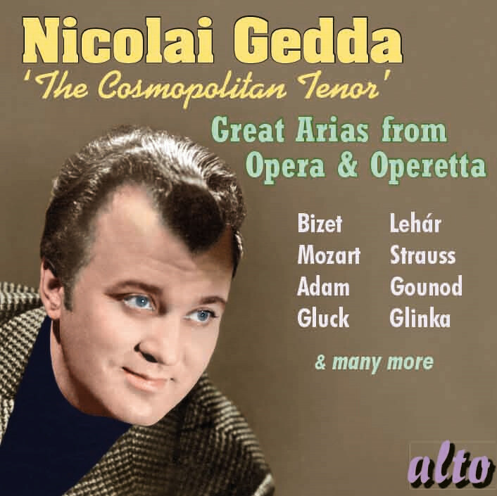 Nicolai Gedda Nicolai Gedda: The Cosmopolitan Tenor (CD) Album