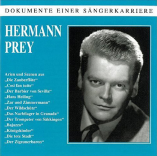 Hermann Prey Hermann Prey Sings Arias (CD) Album
