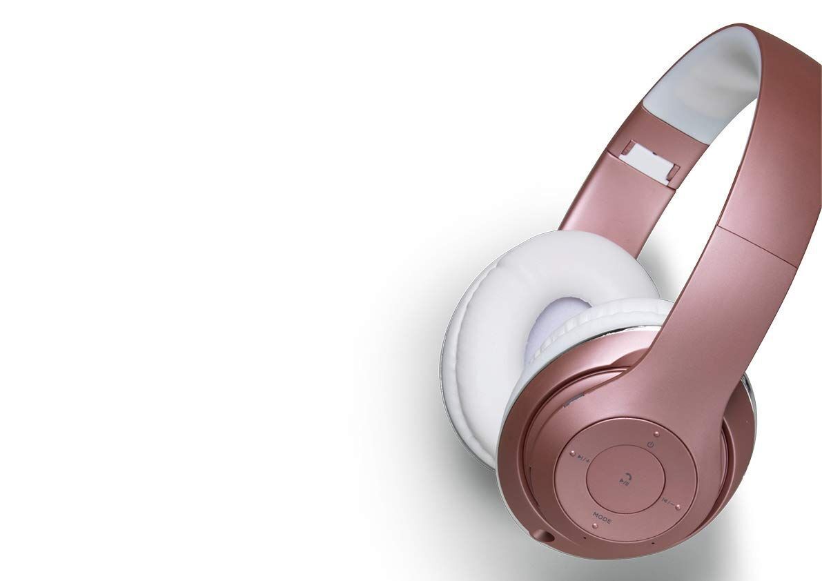 Audio & Hi-Fi Walk: Bluetooth Headphones (Rose Gold)