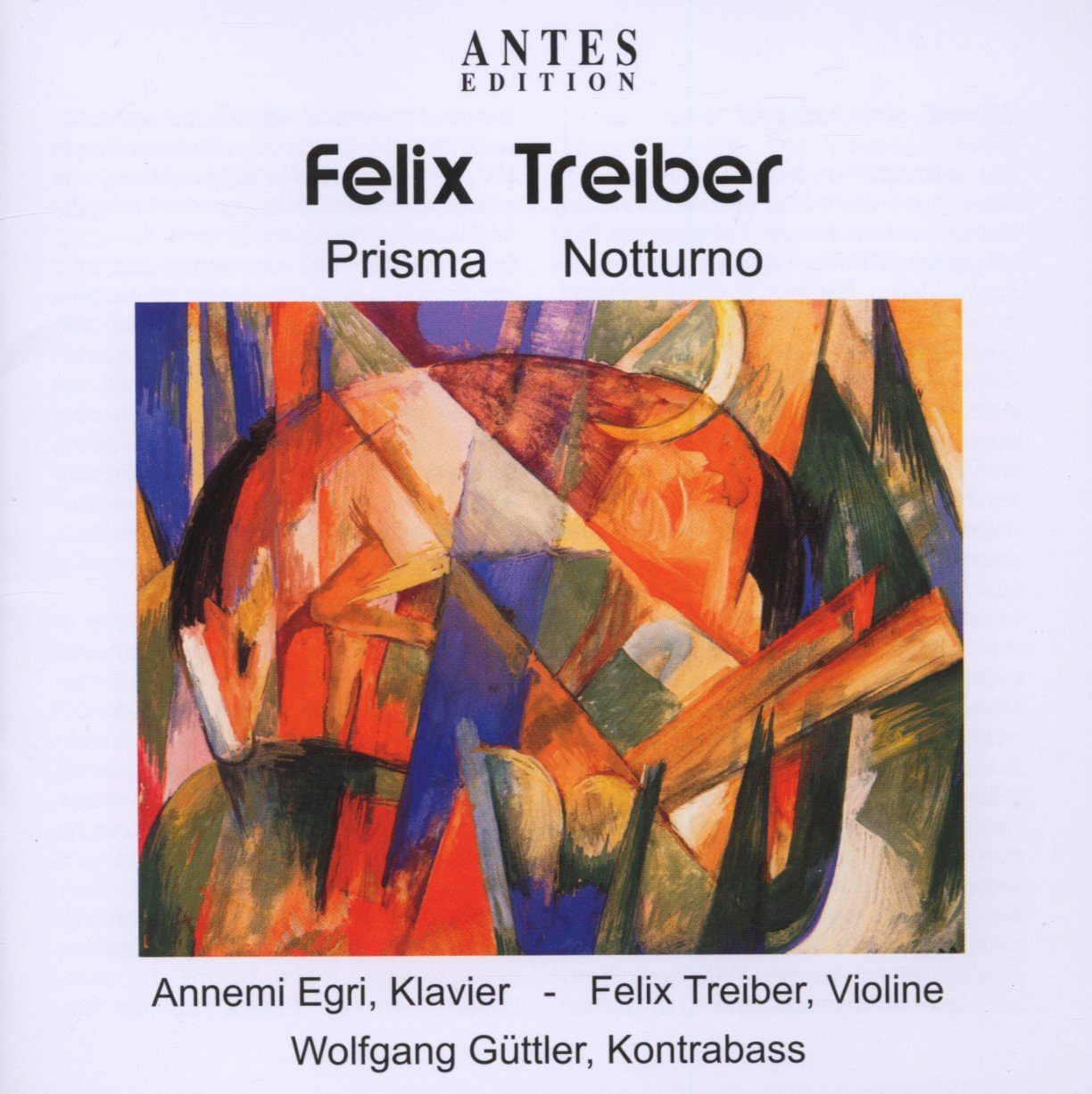 TREIBER,FELIX Prisma Notturno (CD)
