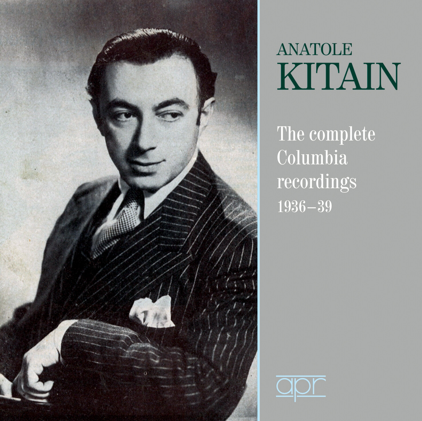 Anatole Kitain Anatole Kitain: The Complete Columbia Recordings: 1936-39 (CD)