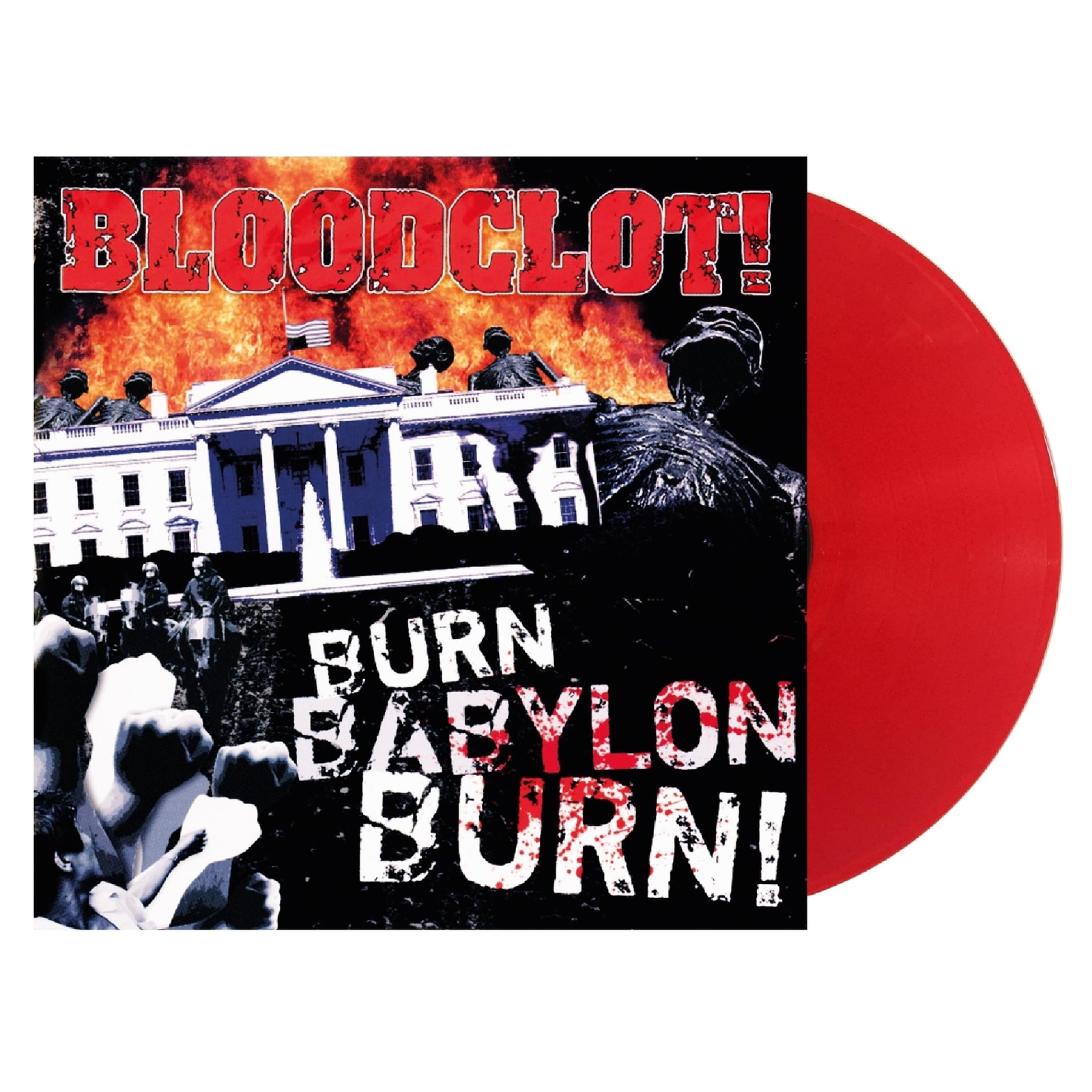 Bloodclot Burn Babylon Burn (Vinyl LP) 12" Album Coloured Vinyl