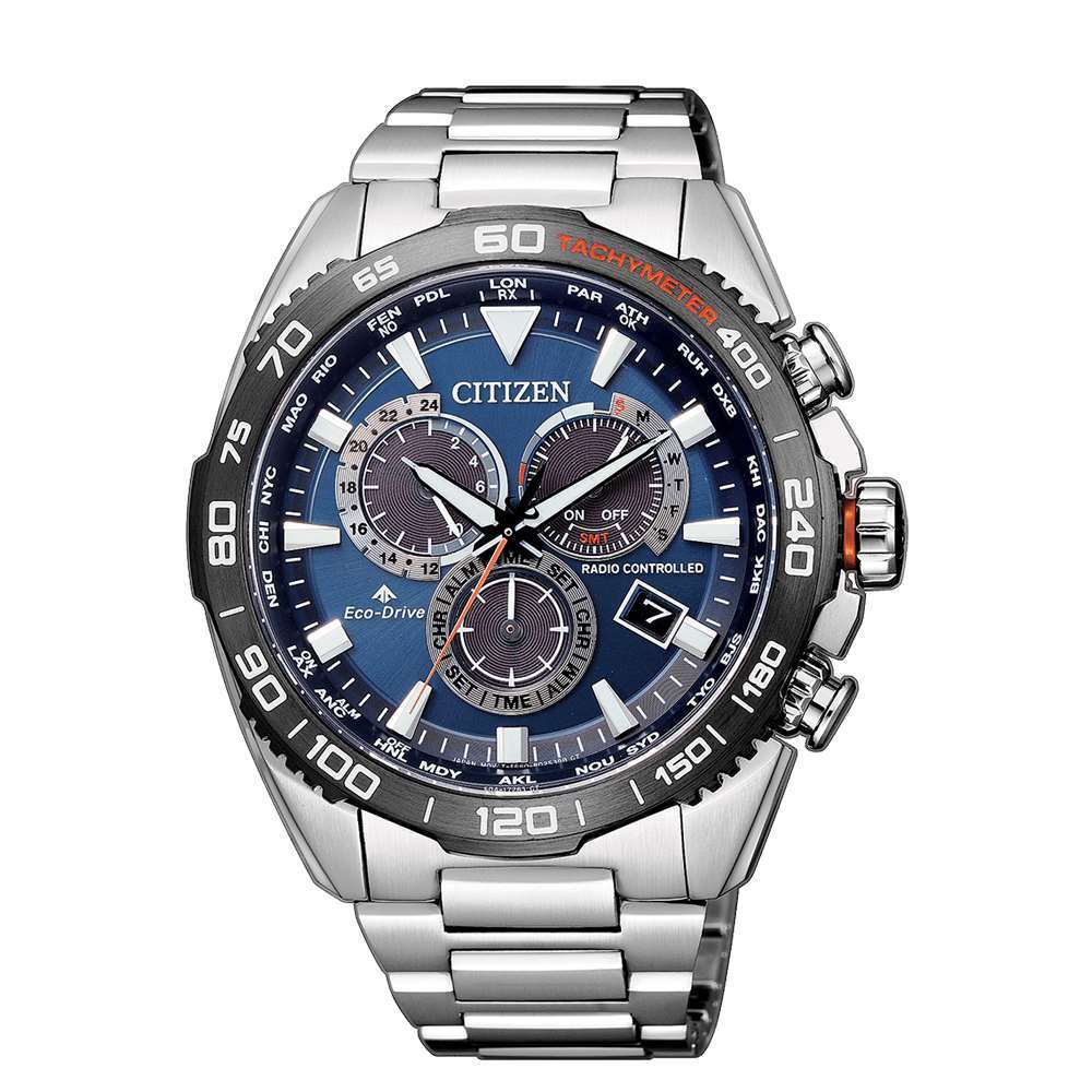 Orologio CITIZEN E660 MOTOR - crono radiocontrollato CB5034-82L