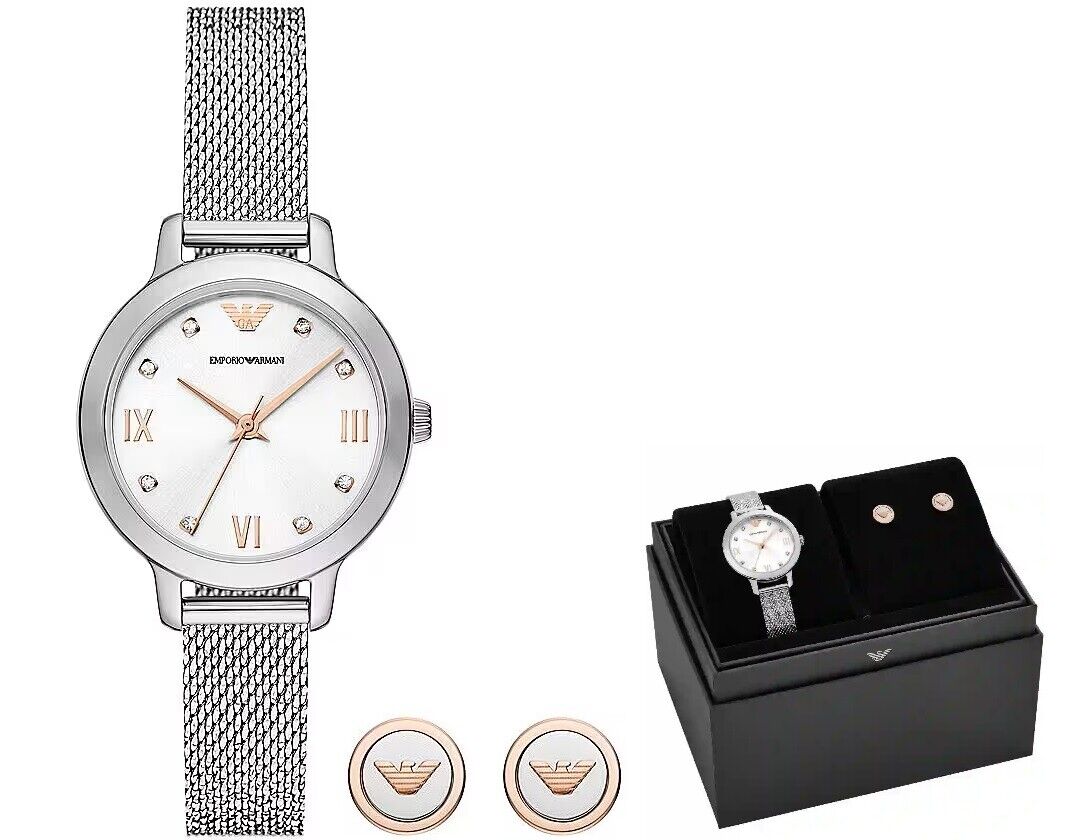 Emporio Armani Emporio Armani Mod. Cleo Special Pack + Earrings F_0219_AR80065SE