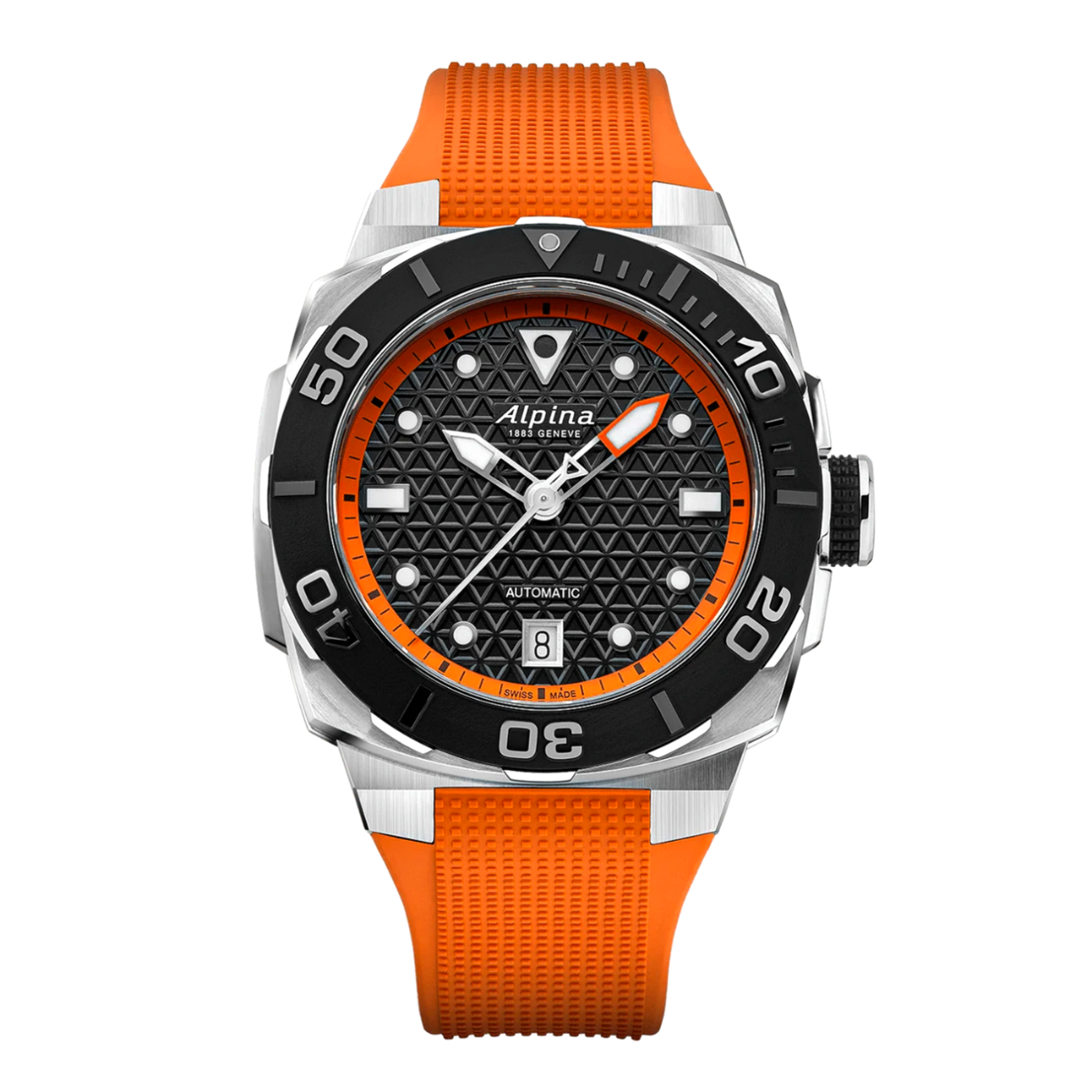 Orologio Alpina Seastrong Diver Extreme Automatic 300 metri Nero AL-525BO3VE6
