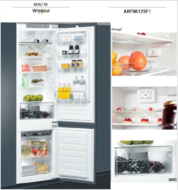 Whirlpool ART 9812 SF1 Frigorifero Combinato da Incasso - Bianco