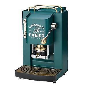FABER MACCHINA DA CAFFE A CIALDE PRO DELUXE BRITISH GREEN