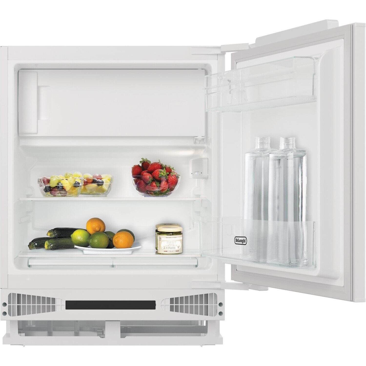 Mini Frigo da Incasso Sottopiano 111L Classe E Statico Bianco F6ST111E De Longhi