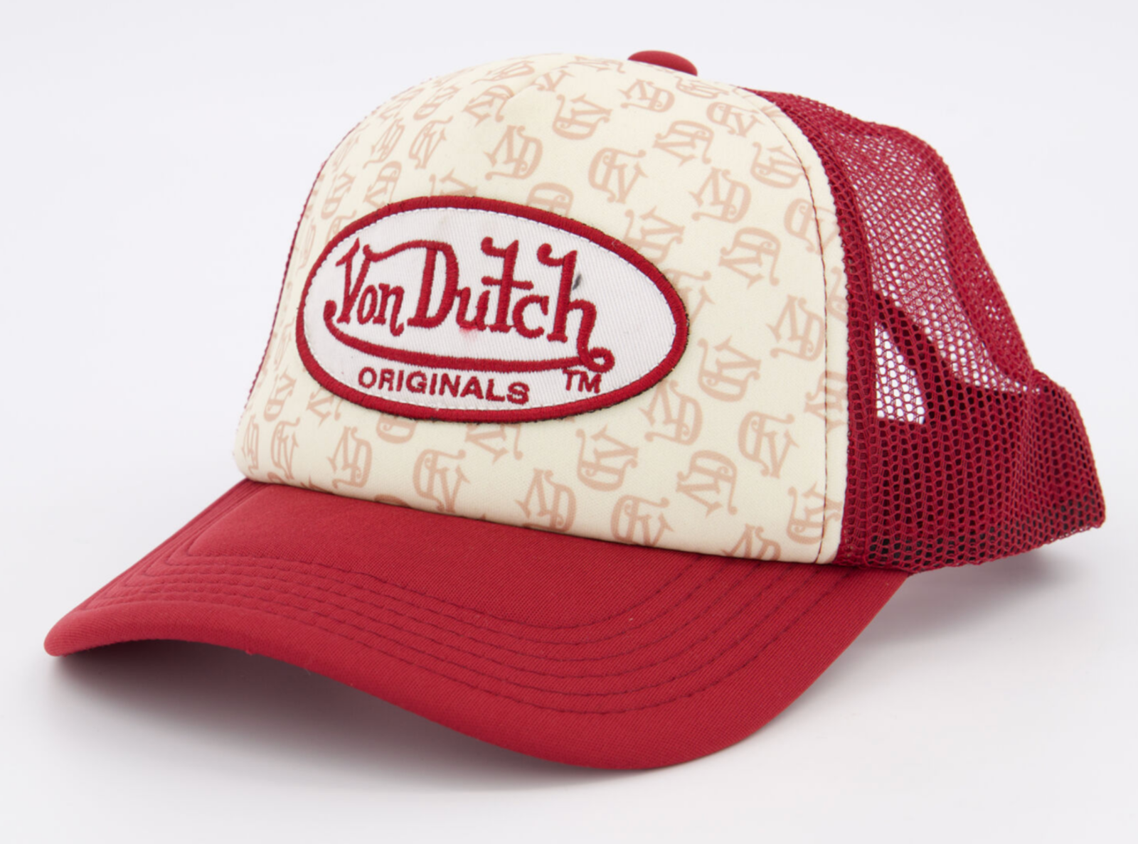 Von Dutch ' Tampa 'Rete Trucker Cap Taglia 1 Taglia Adulti Originale UK