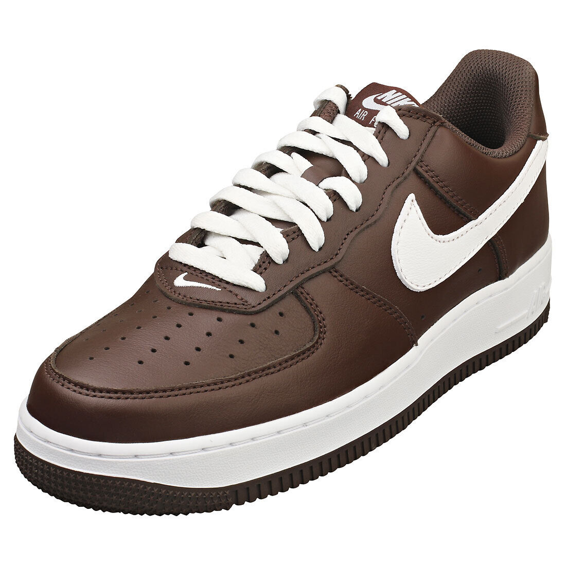 Nike Air Force 1 Low Retro Qs Uomo Chocolate White Formatori  - 44 EU