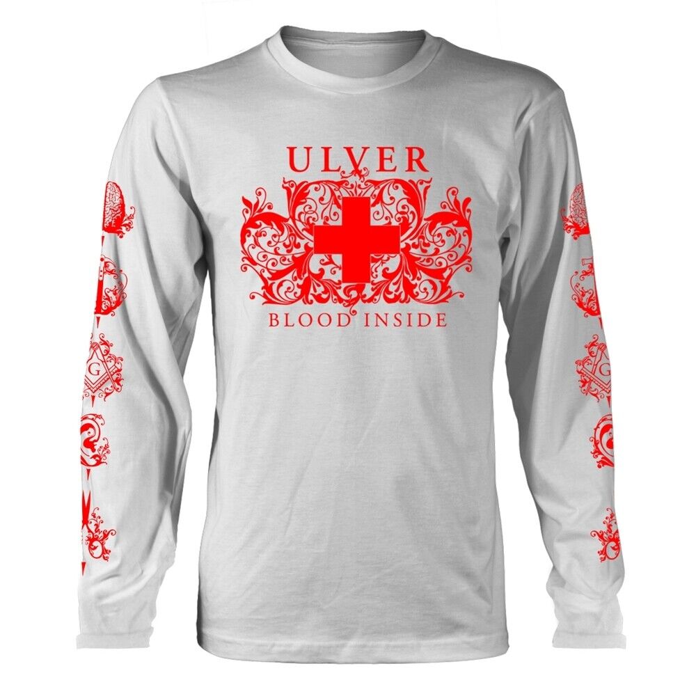 ULVER - BLOOD INSIDE (WHITE) WHITE Long Sleeve Shirt X-Large