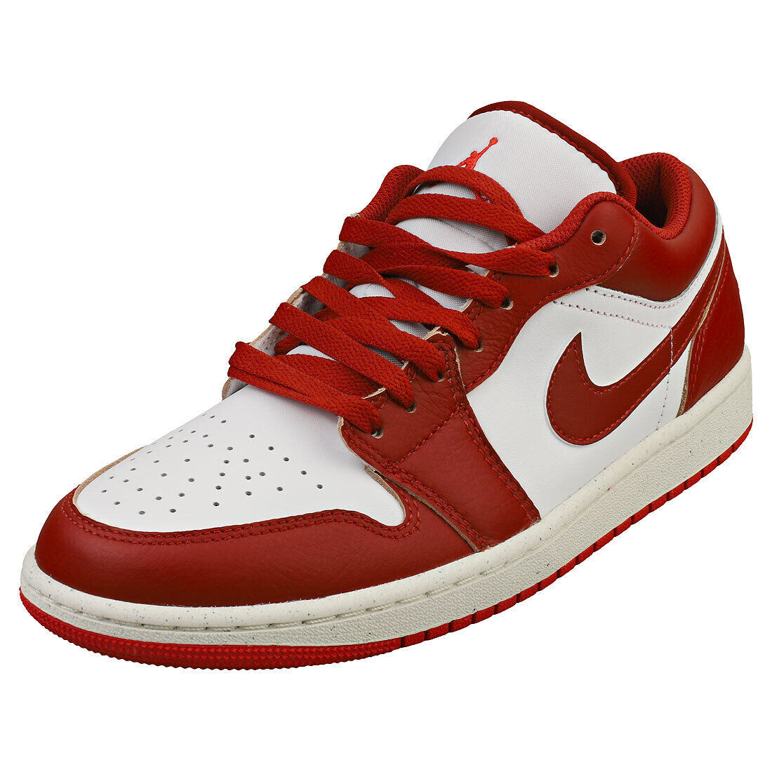 Nike Air Jordan 1 Low Se Uomo White Red Formatori  - 44 EU