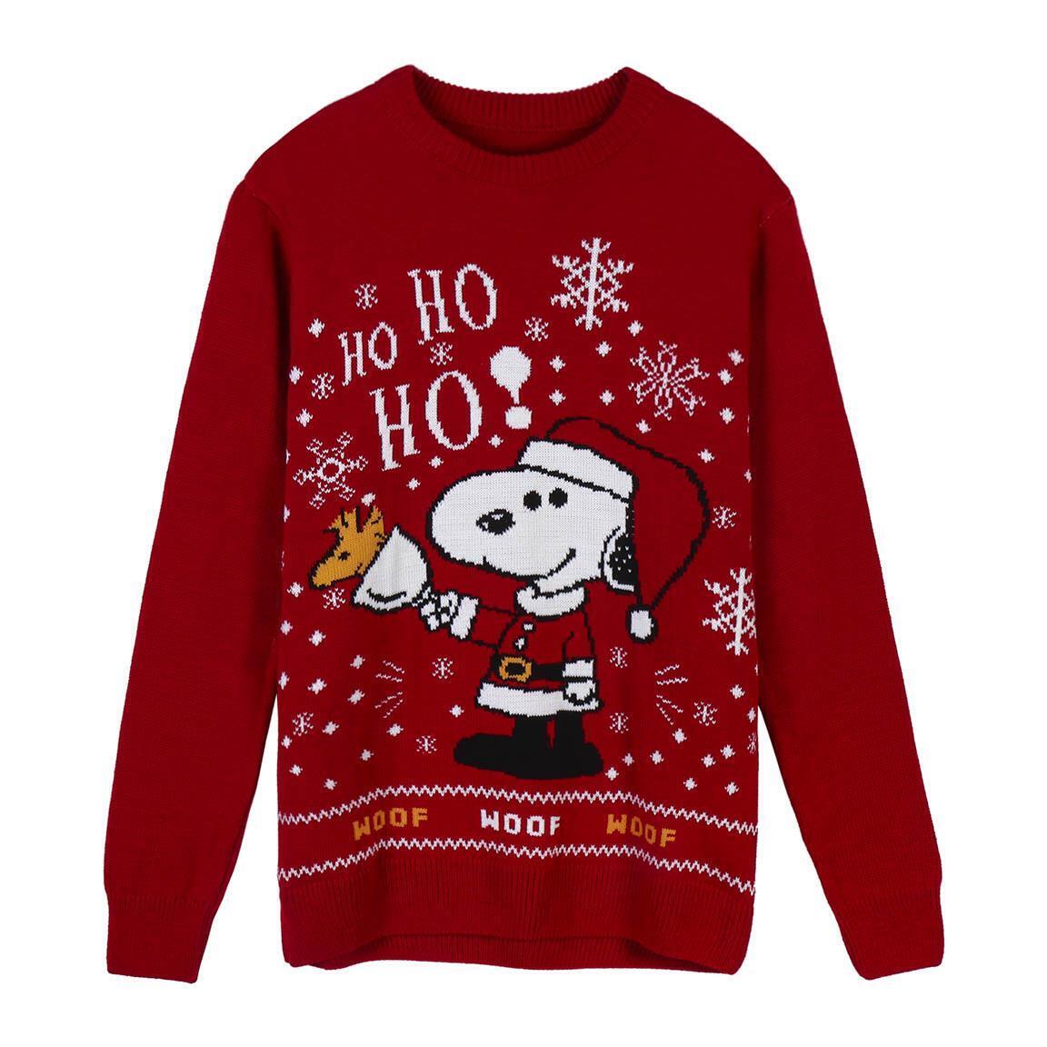 Maglione Tricot Snoopy ROSSO - XL | MASCHIO CERDà