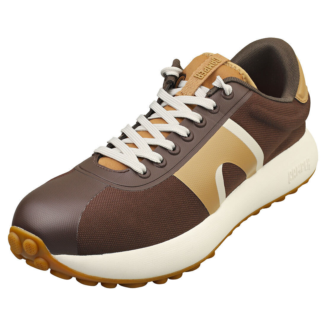 Camper Pelotas Athens Uomo Brown Formatori Casuale - 44 EU