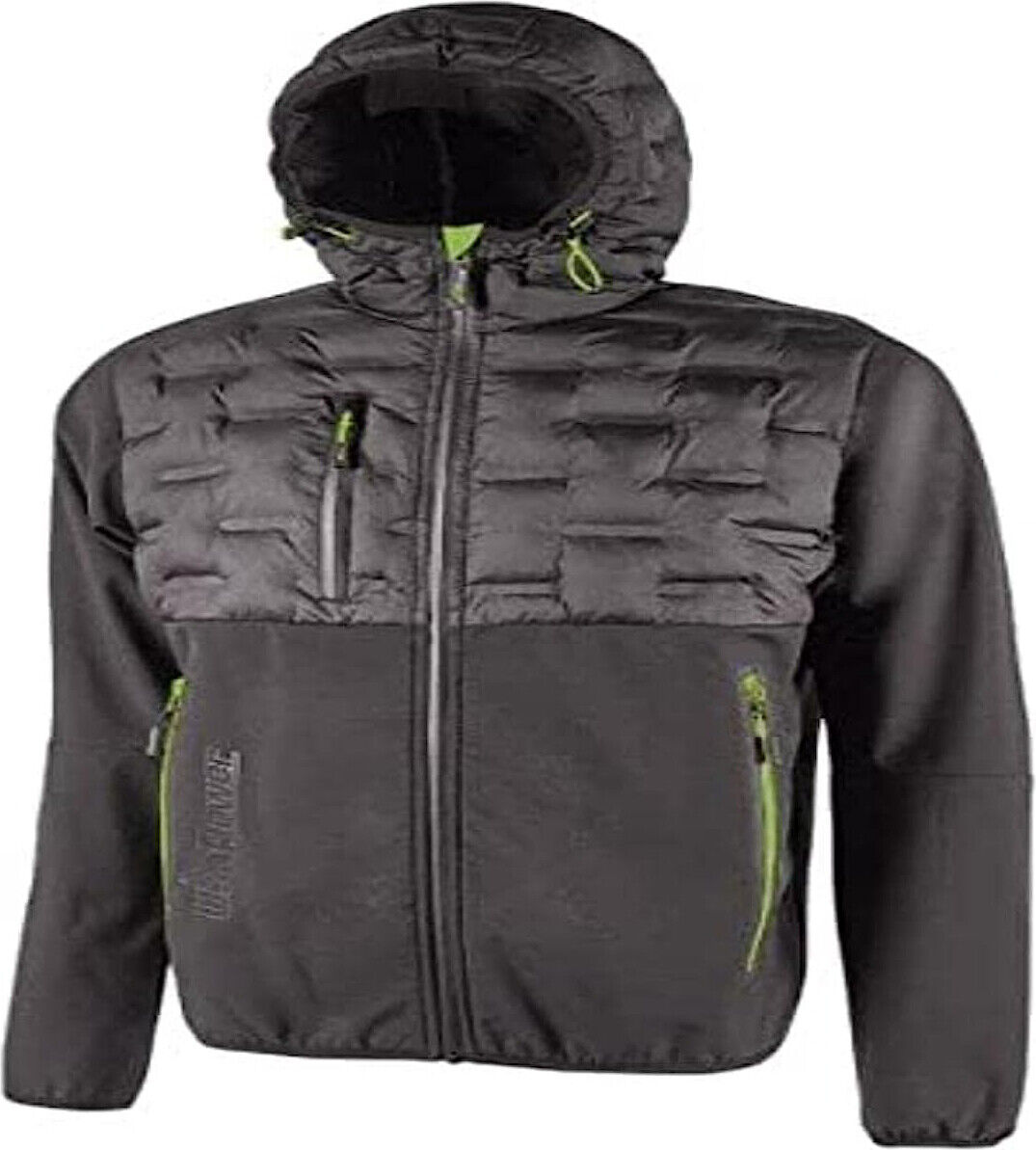 U-Power Giubbotto Soft Shell + Piumino Spok Asphalt grey L