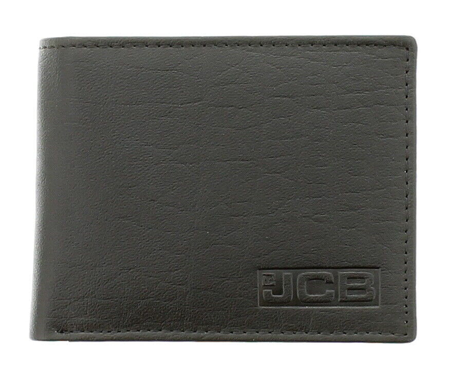 Jcb Uomo Portafoglio 51 Pelle Rfid Protected Scomparto con Zip Nero Taglia Unica