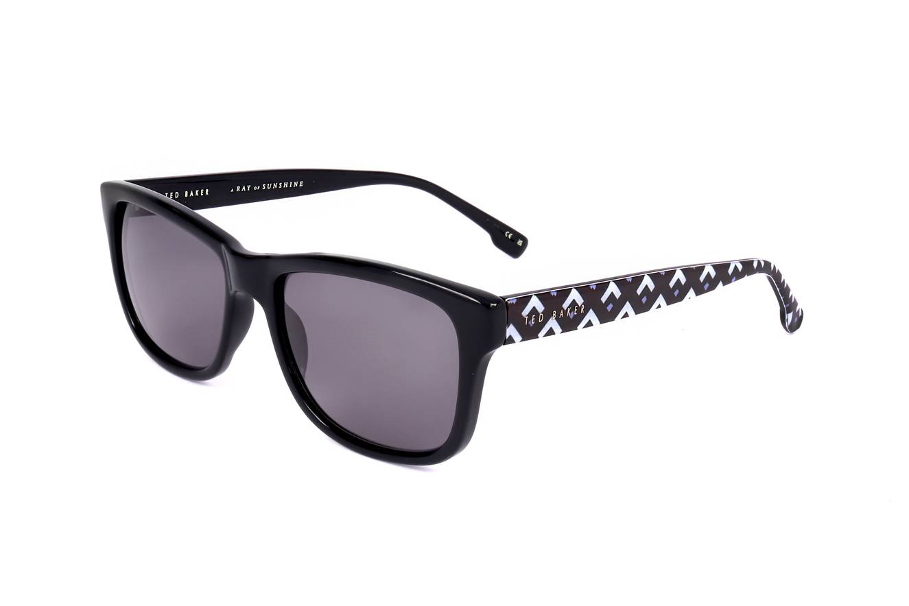 Occhiali da Sole Ted Baker TB1455 011 BLACK/BURGUNDY 54/17/145 Uomo