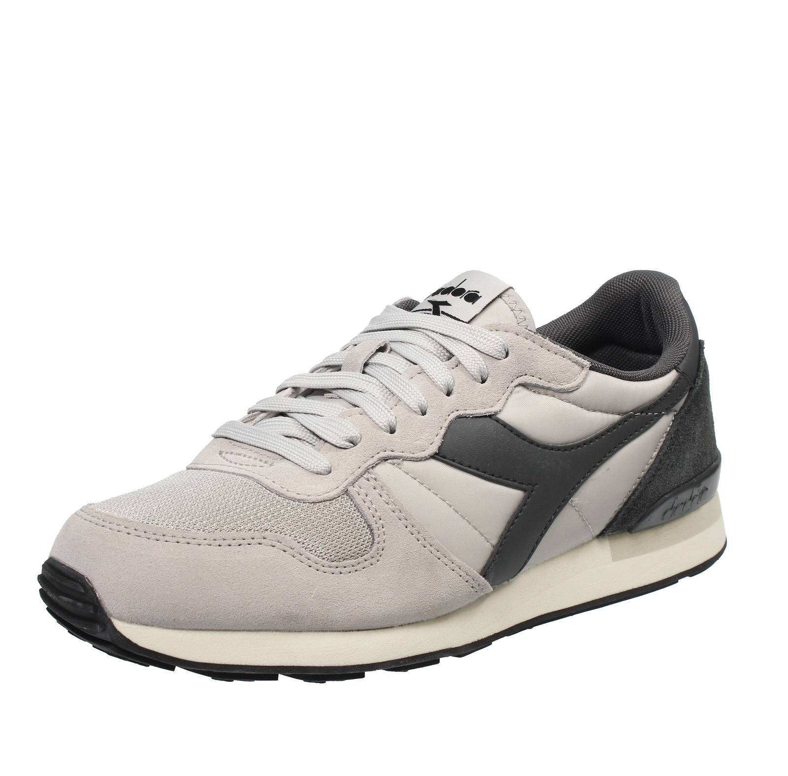 Diadora Sportswear Camaro - Sneakers Basse In Suede Grigio - Taglia 40 [6.5 US 2