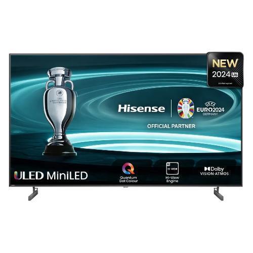 Hisense Smart TV 55" 4K UHD ULED Mini LED Vidaa Classe E U6 SERIES Nero 55U69NQ