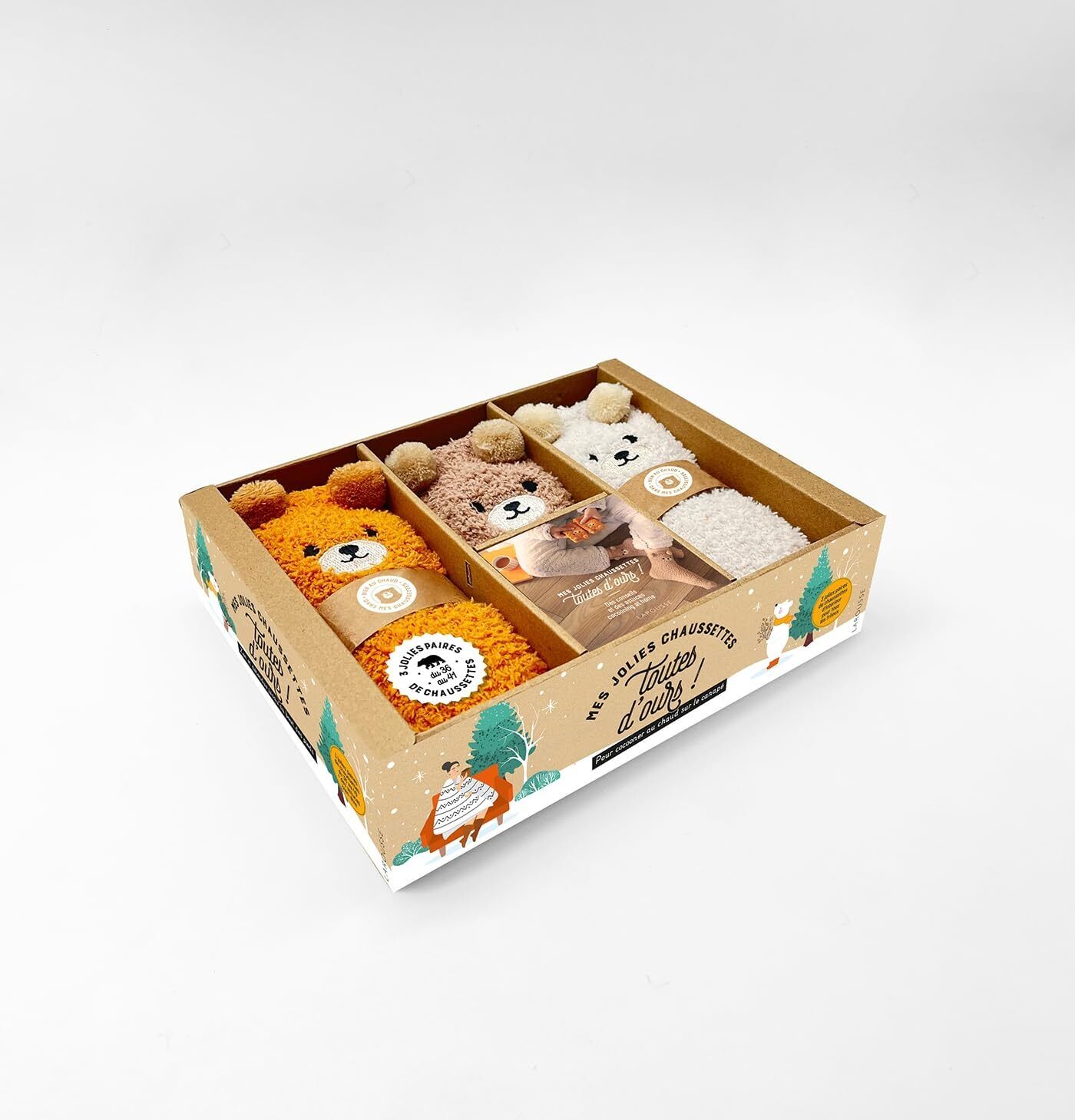 9782036055155 Mes jolies chaussettes toutes d'ours: Coffret avec...s et 1 livret