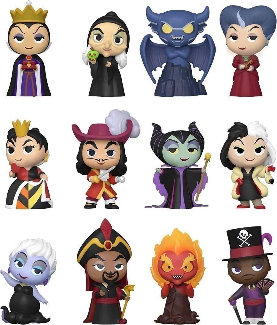 Disney: Funko Pop! Mistery Minis - Villains (Random Figures) -