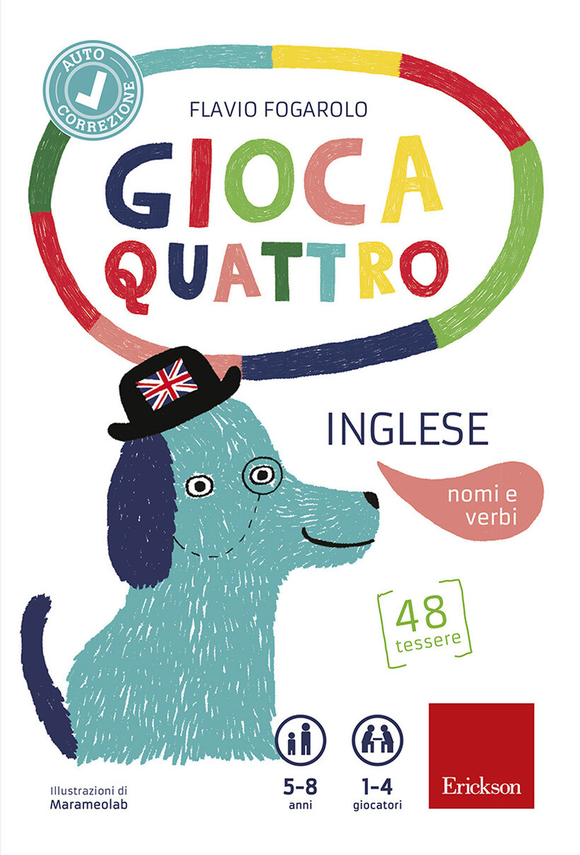 GIOCAQUATTRO-INGLESE. NOME E AZIONE - FOGAROLO FLAVIO 9788859012931