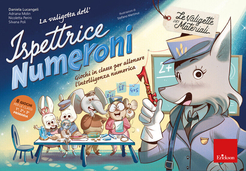 VALIGETTA DELL'ISPETTRICE NUMERONI. GIOCHI IN CLASSE PER ALLENARE