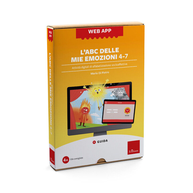 ABC DELLE MIE EMOZIONI 4-7 ANNI. WEB APP (L') - DI PIETRO MARIO 9788859039761