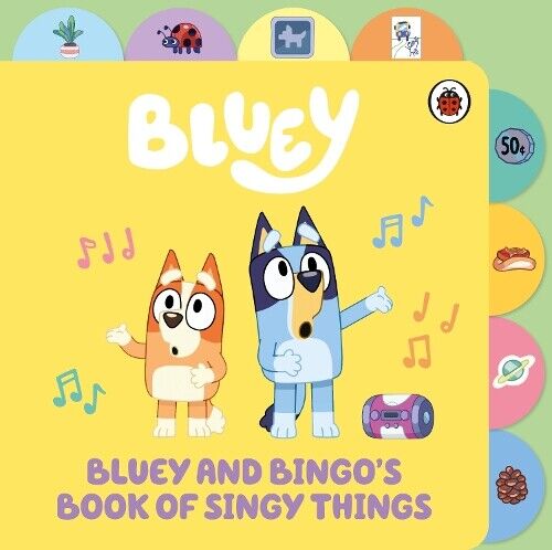 Bluey Bluey: Bluey and Bingo’s Book of Singy Things (Libro di cartone) Bluey