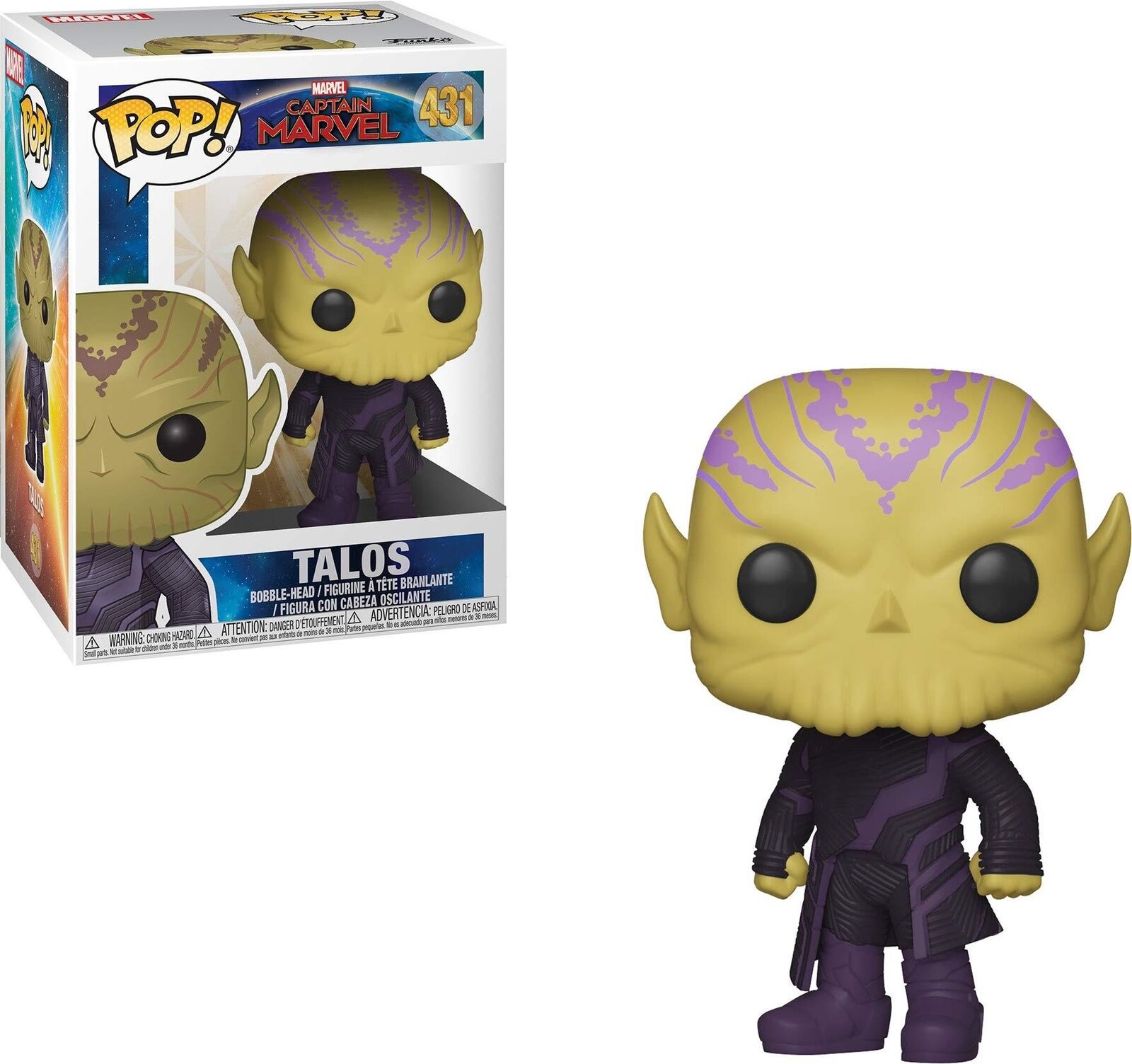 Marvel: Funko Pop! - Captain Marvel - Talos (Vinyl Figure 431) -