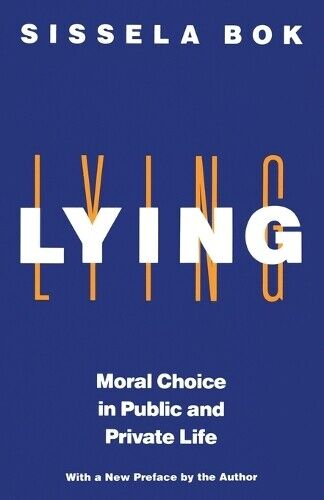 Sissela Bok Lying (Tascabile)