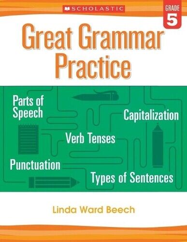 Linda Beech Great Grammar Practice: Grade 5 (Tascabile) Great Grammar Practice