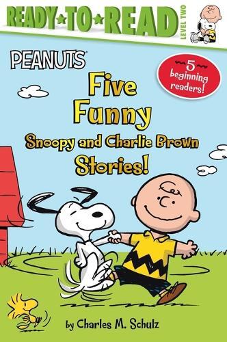 Charles M Schulz Five Funny Snoopy and Charlie Brown Stories! (Tascabile)