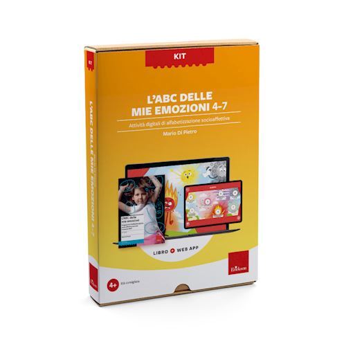 L'ABC DELLE MIE EMOZIONI 4-7 ANNI. KIT LIBRO + WEB APP. CON SOFTWARE  - DI