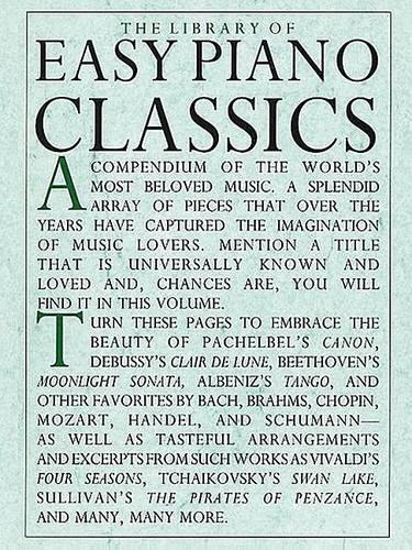 Library of Easy Piano Classics (Tascabile)
