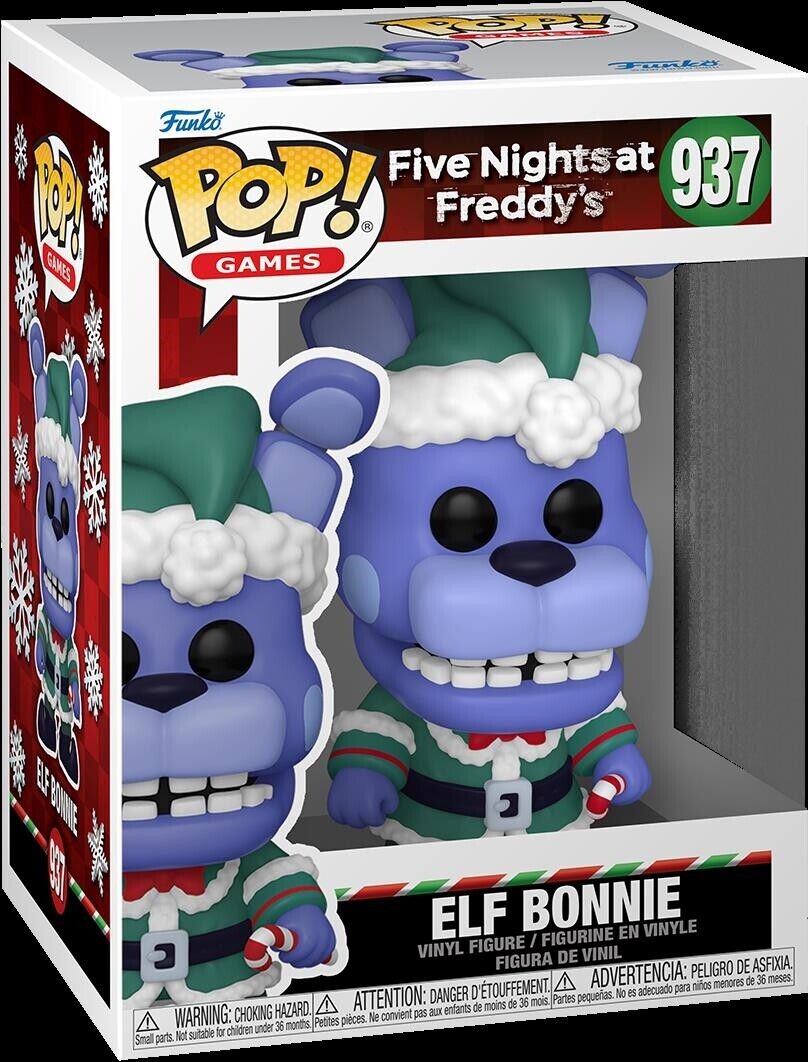 Five Nights At Freddy: Funko Pop! Games - Holiday Bonnie (Viny Figure 937) -