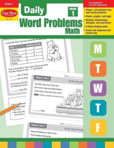 Daily Word Problems Math, Grade 1 Teacher Edition (Tascabile)