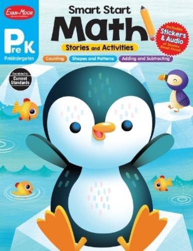 Smart Start: Math Stories and Activities, Prek Workbook (Tascabile)