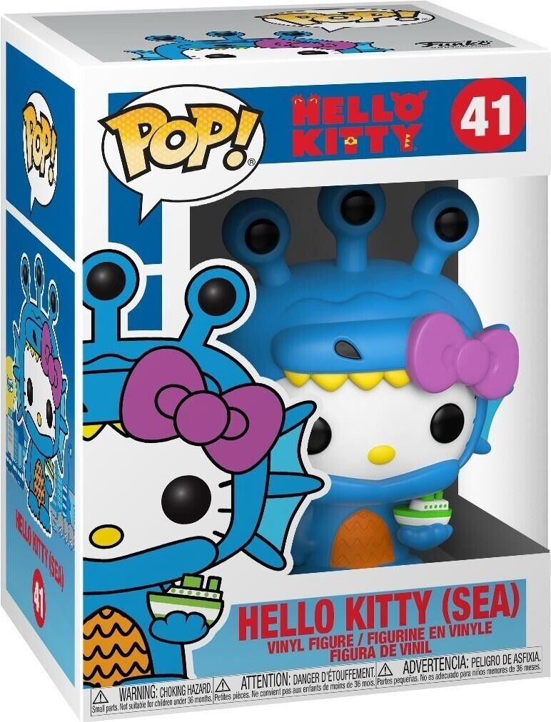 Hello Kitty: Funko Pop! - Hello Kitty (Sea) (Vinyl Figure 41) -