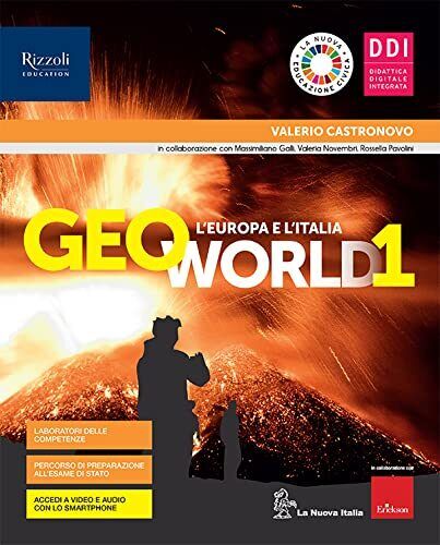 9788830210271 Geoworld. Con Atlante guidato, Regioni d'Italia ed...line (Vol. 1)