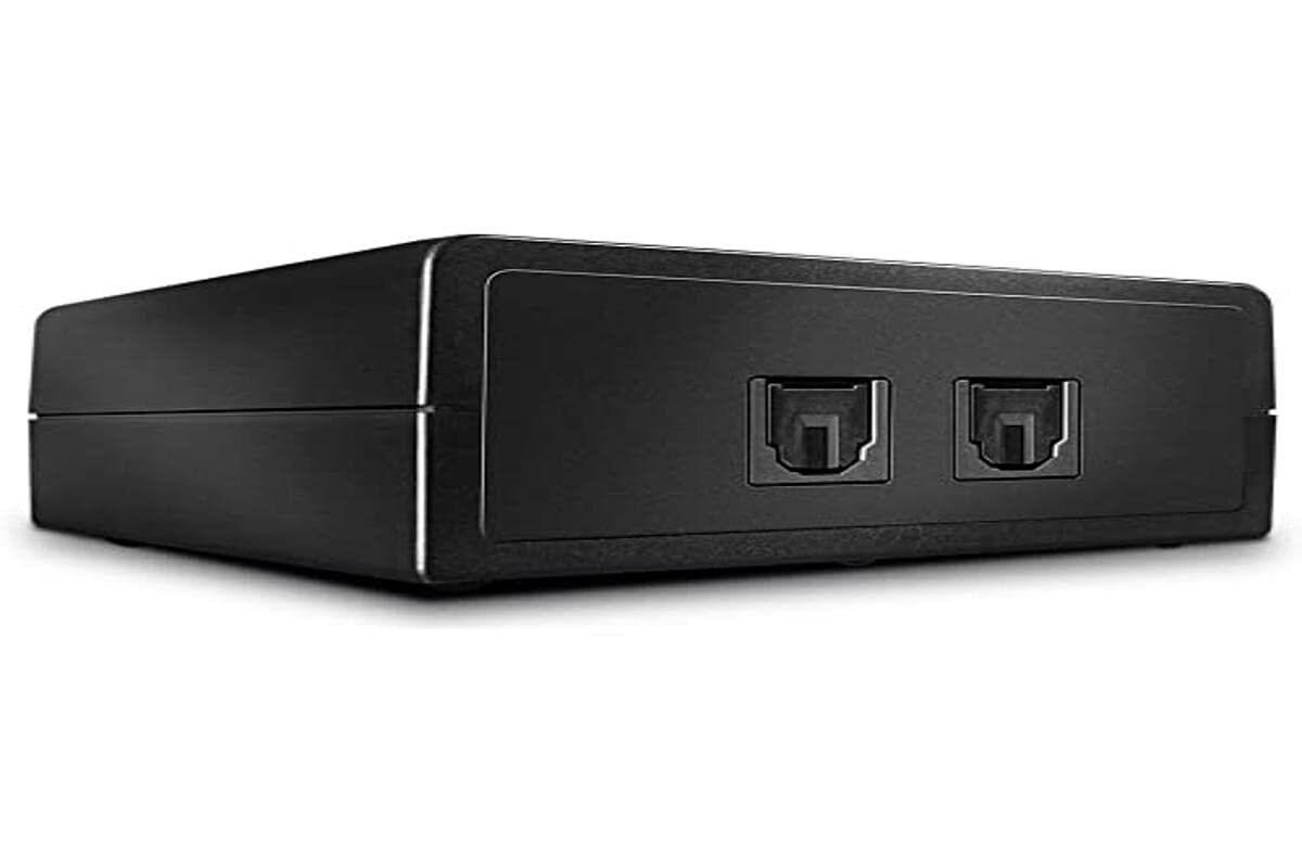 LINDY Automatischer Audioumschalter Toslink 2 Port NUOVO