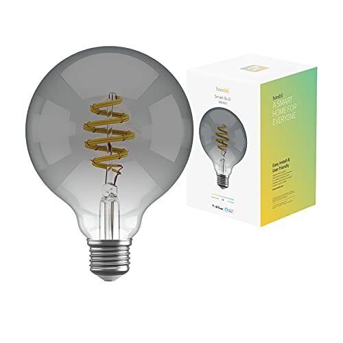 Hombli Smart Filament Bulb (Filament Bulb G95 Smokey) (R8O)