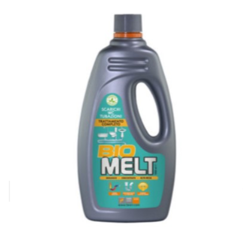 DISGORGANTE DISOTTURANTE SGORGANTE MELT BIO X SCARICHI E TUBAZIONI LT 1