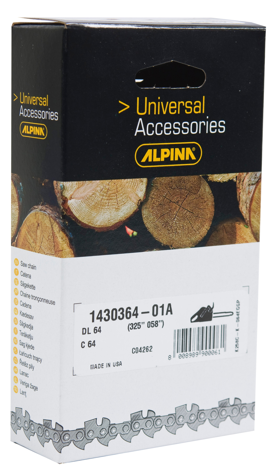 CATENA 91SG 60E X CX45 4113456/1430160 GGP ITALY PZ 1